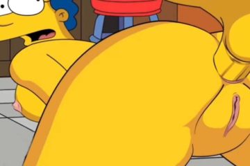 Marge enculée dans les Simpson hentai