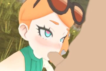 Sonia suce une bite dans Pokémon Épée et Bouclier hentai