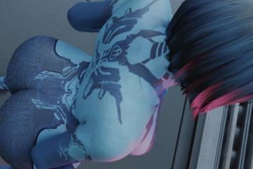 Cortana twerk avec son gros cul dans Halo Infinite hentai